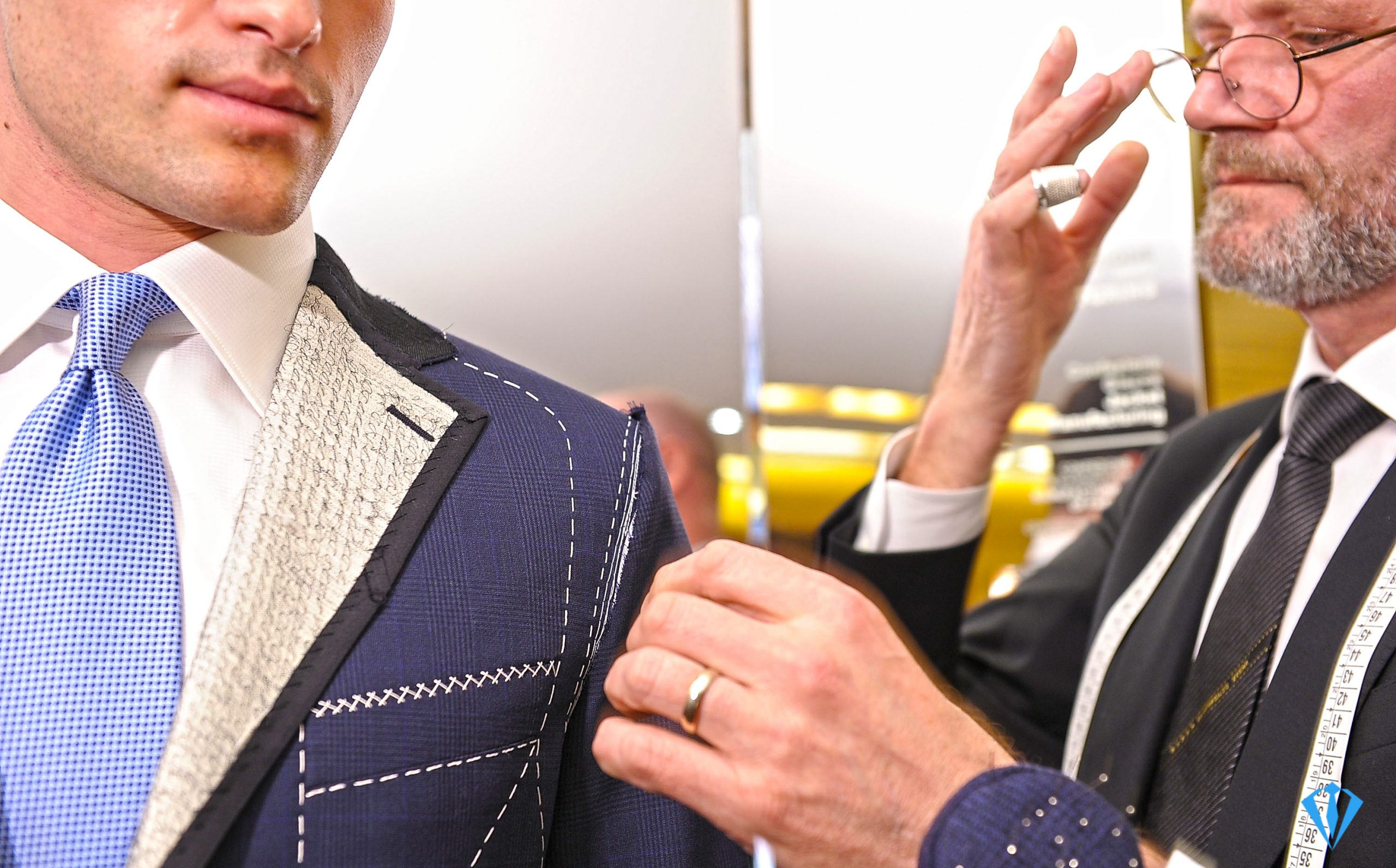 suit tailoring as part of the wedding planning process