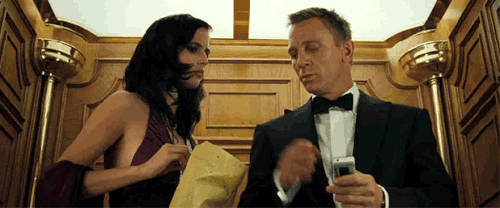 James Bond as alpha male in action: gets job done!
