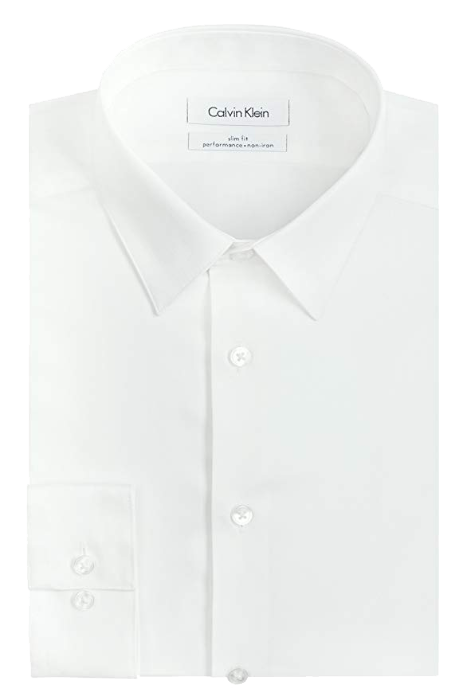 tailored fit white shirt