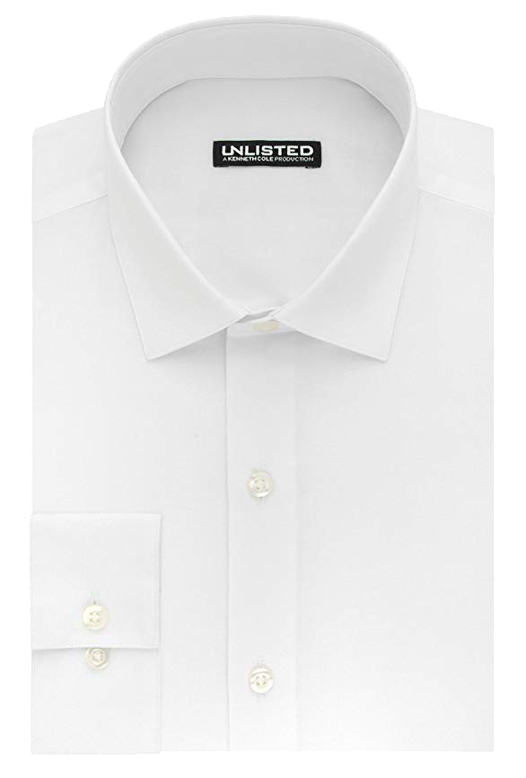 Slim fit white shirt by Kenneth Cole Unlisted