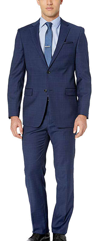 Modern Fit Blue Suit by Tommy Hilfiger