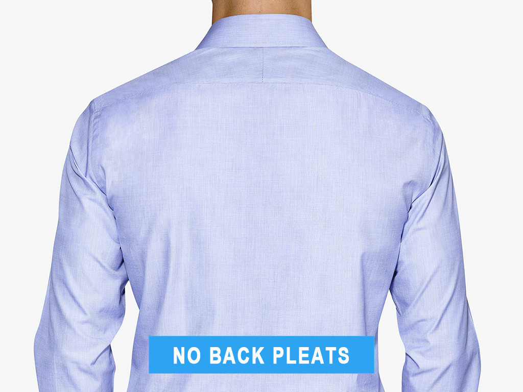 No back pleats