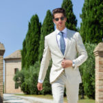 beige suit color combinations with shirt and tie