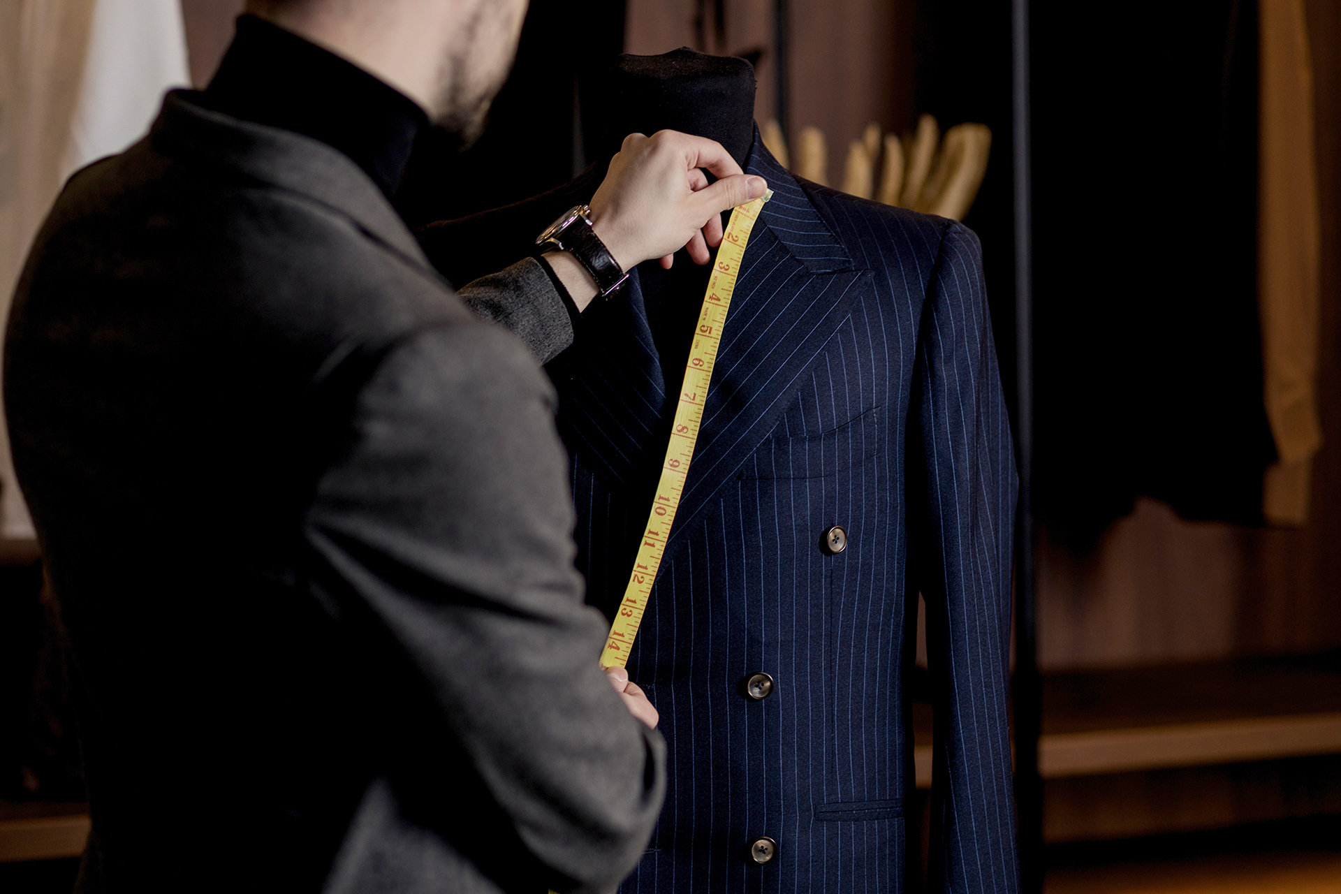 bespoke suit made according to your measurements