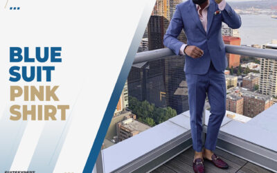 Ways to Wear a Blue Suit with Pink Shirt