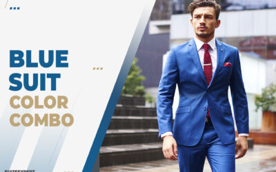 Blue Suit Color Combinations with Shirt and Tie