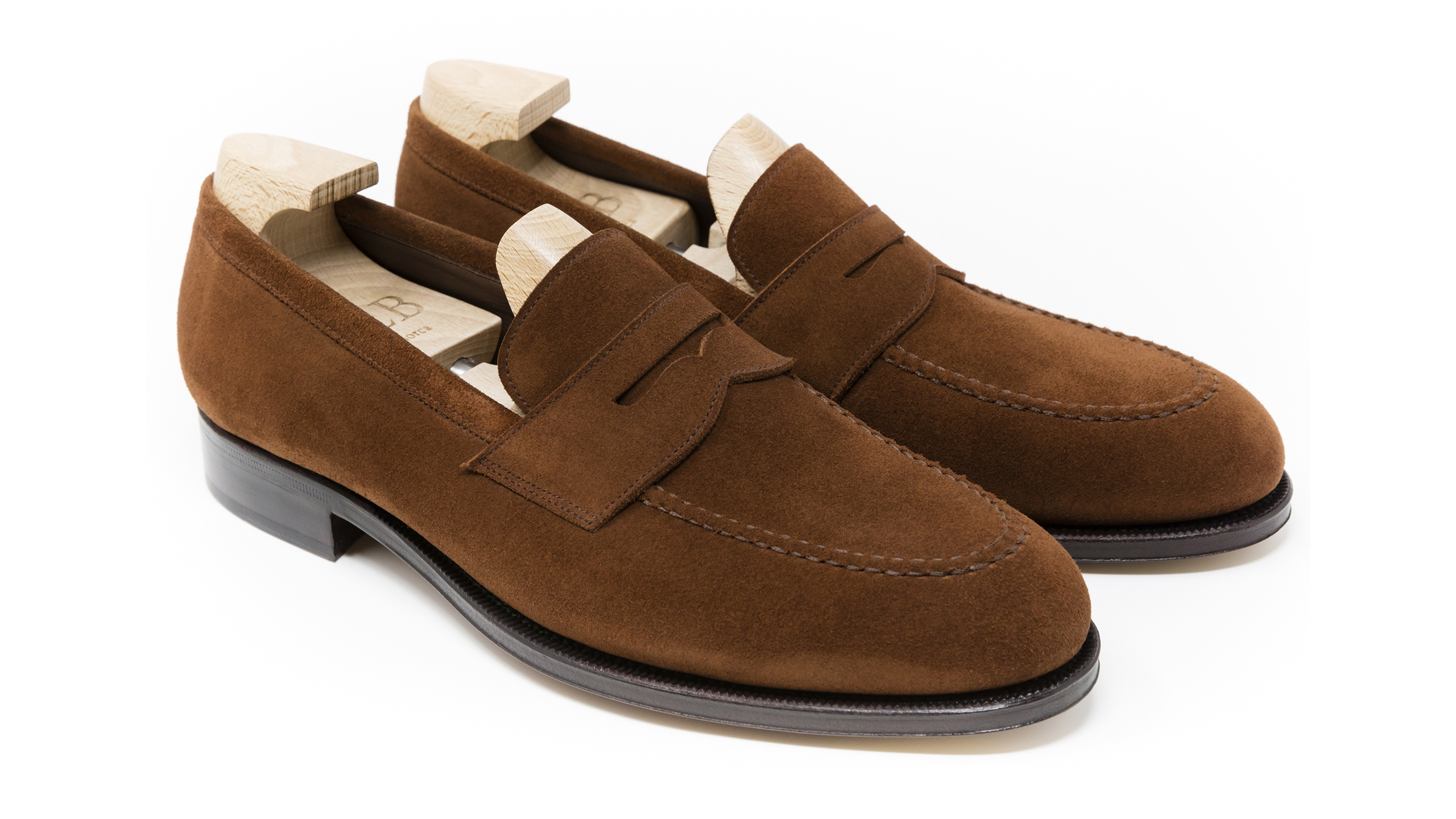 brown loafer shoes sample
