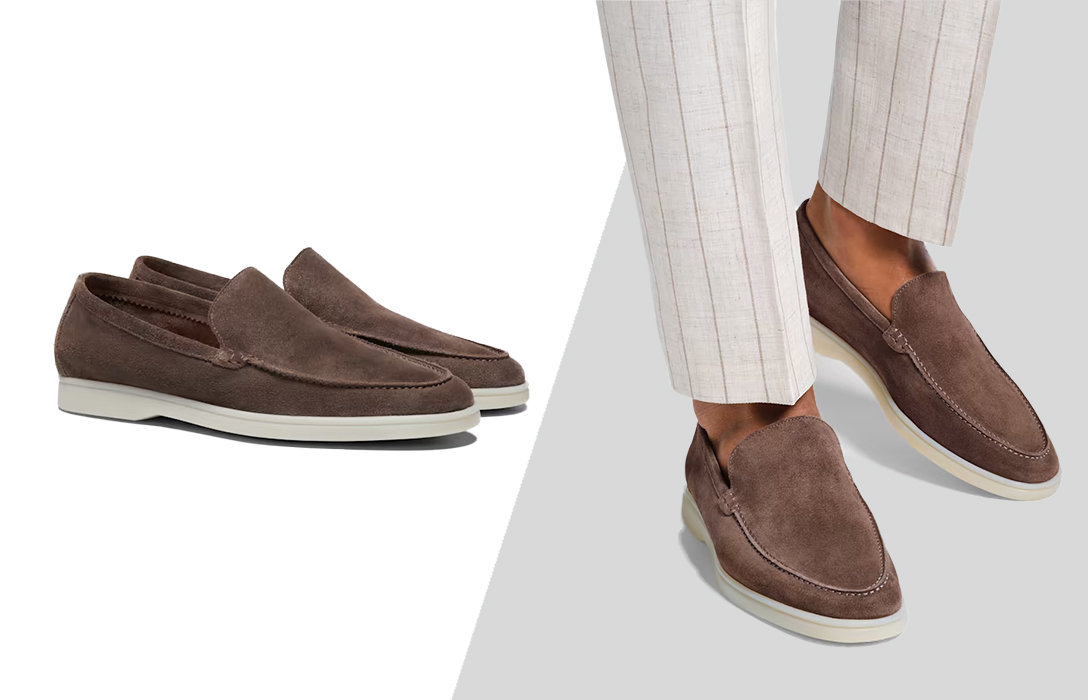 brown loafers: old money style