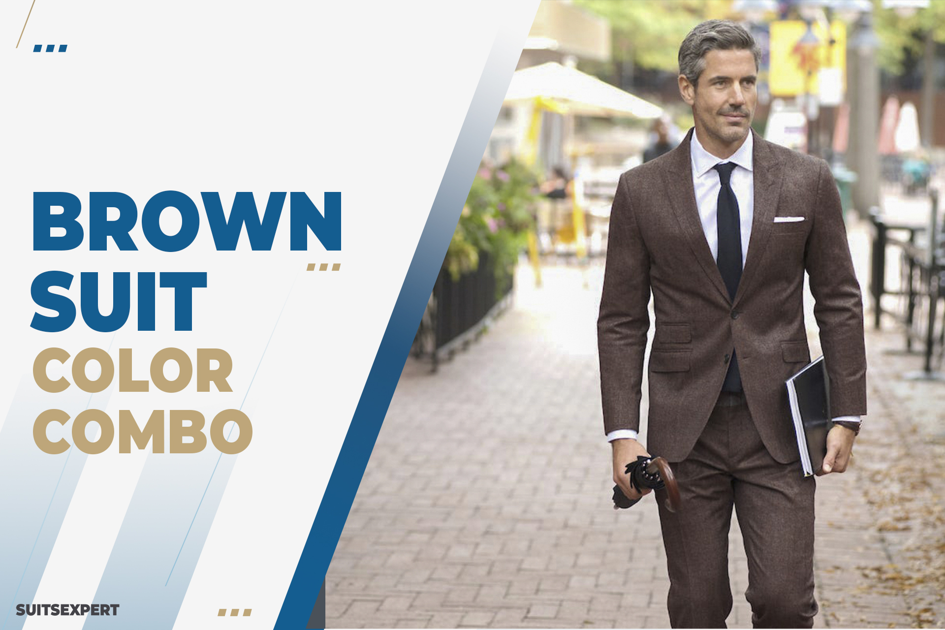 brown suit color combinations with shirt and tie