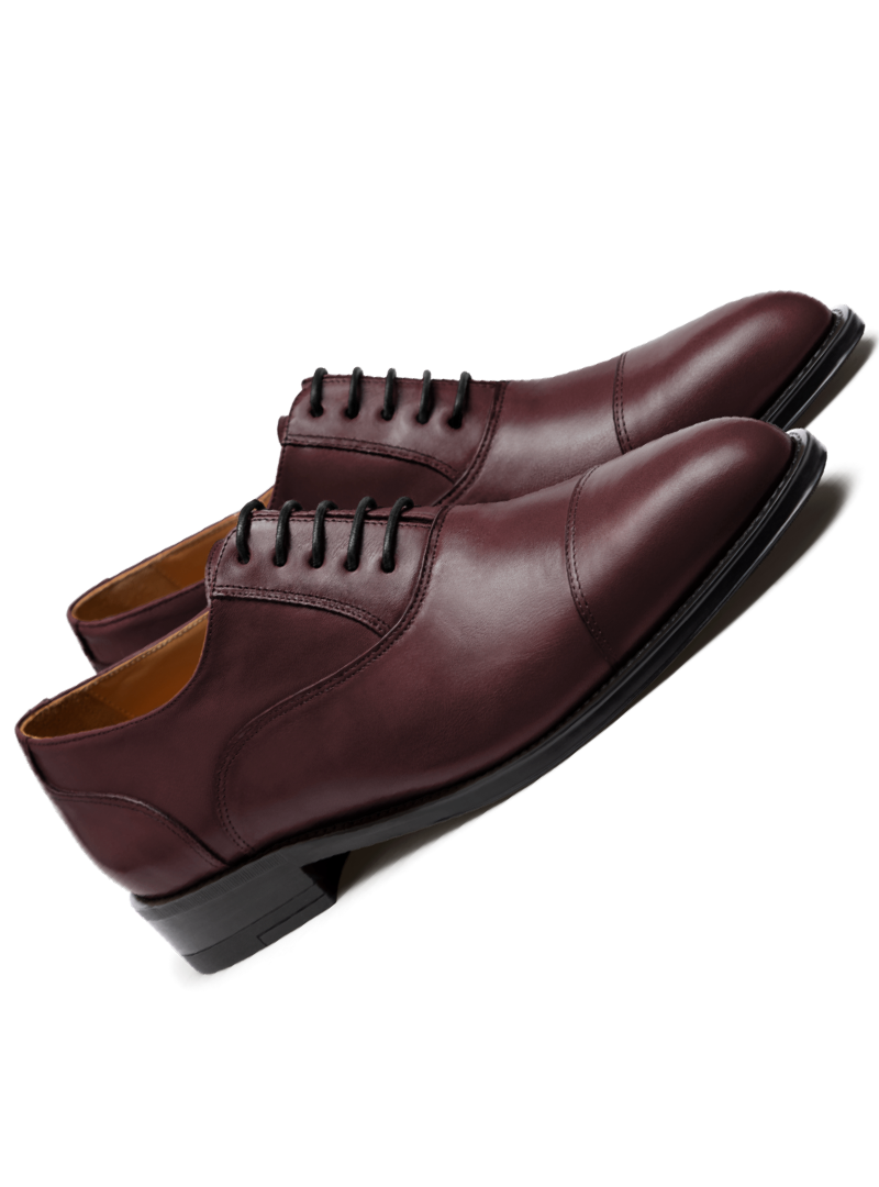 burgundy dress shoes