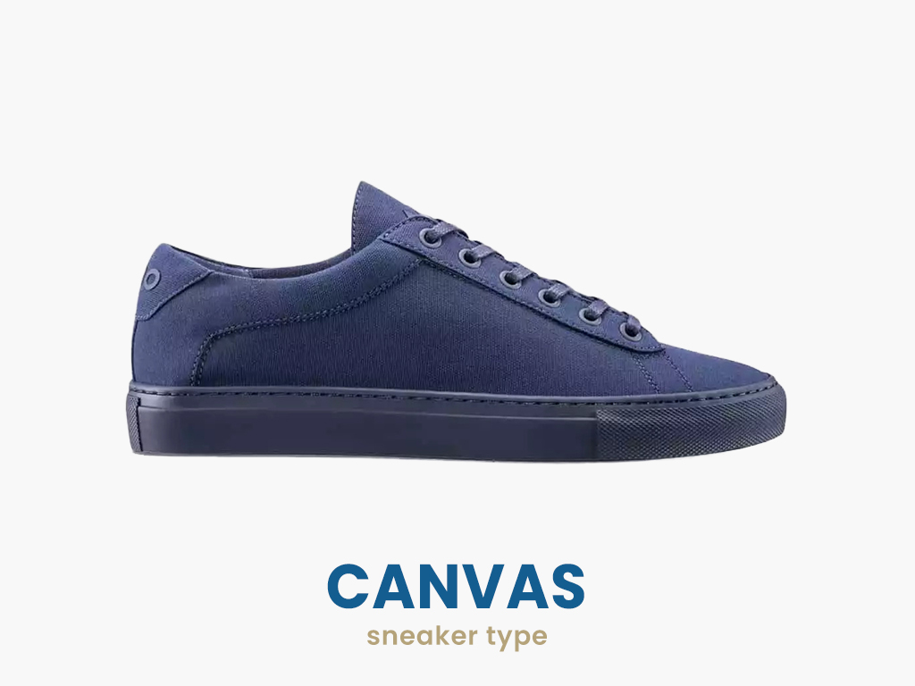 canvas sneaker type