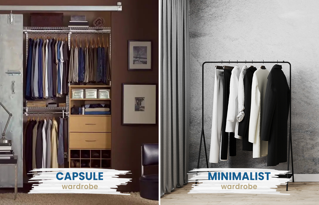 capsule vs. minimalist wardrobe style