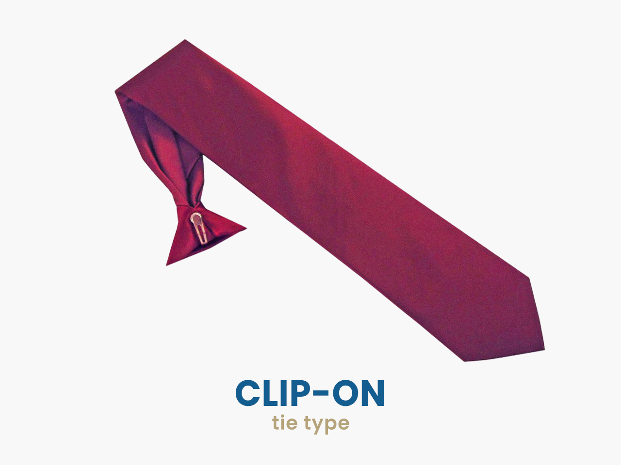 clip-on tie