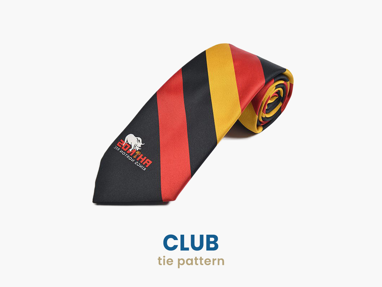 club tie pattern