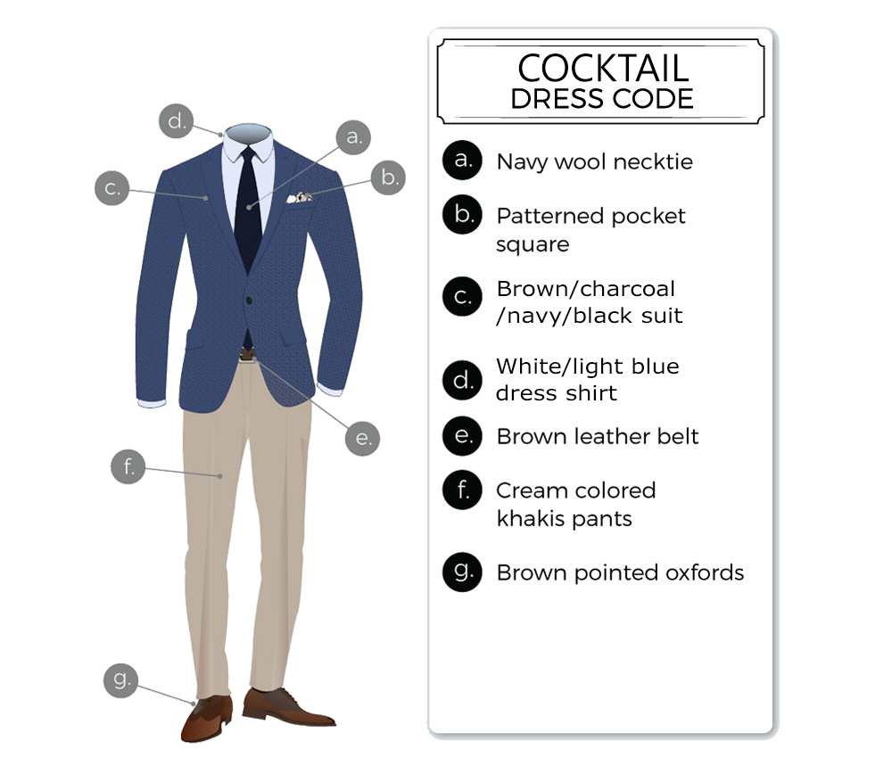 Cocktail Attire ☀ Dress Code for Men ...