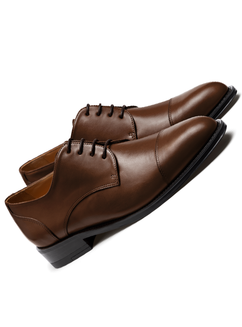 brown derby dress shoes