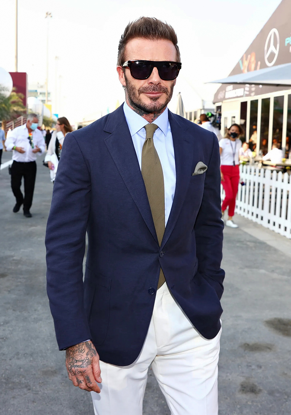 david beckham suit