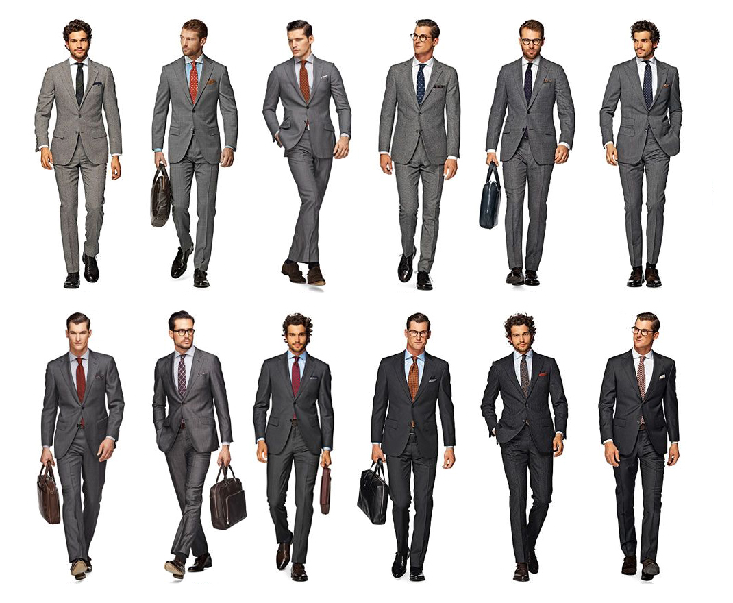 Dark Grey Suit Combinations Shirts