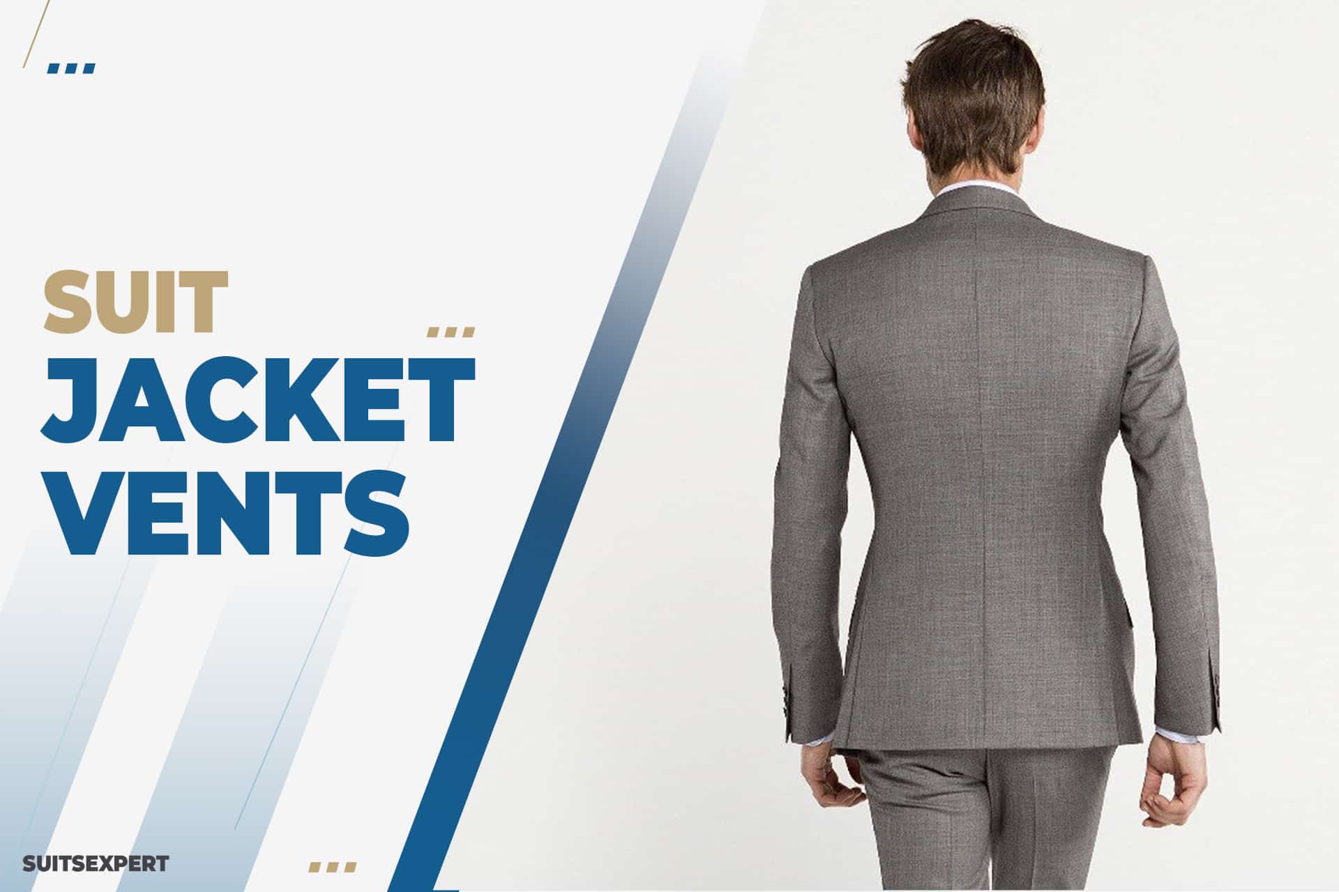 Men's Washable Wool 2 Button Traditional Fit Suit Jacket | Lands' End