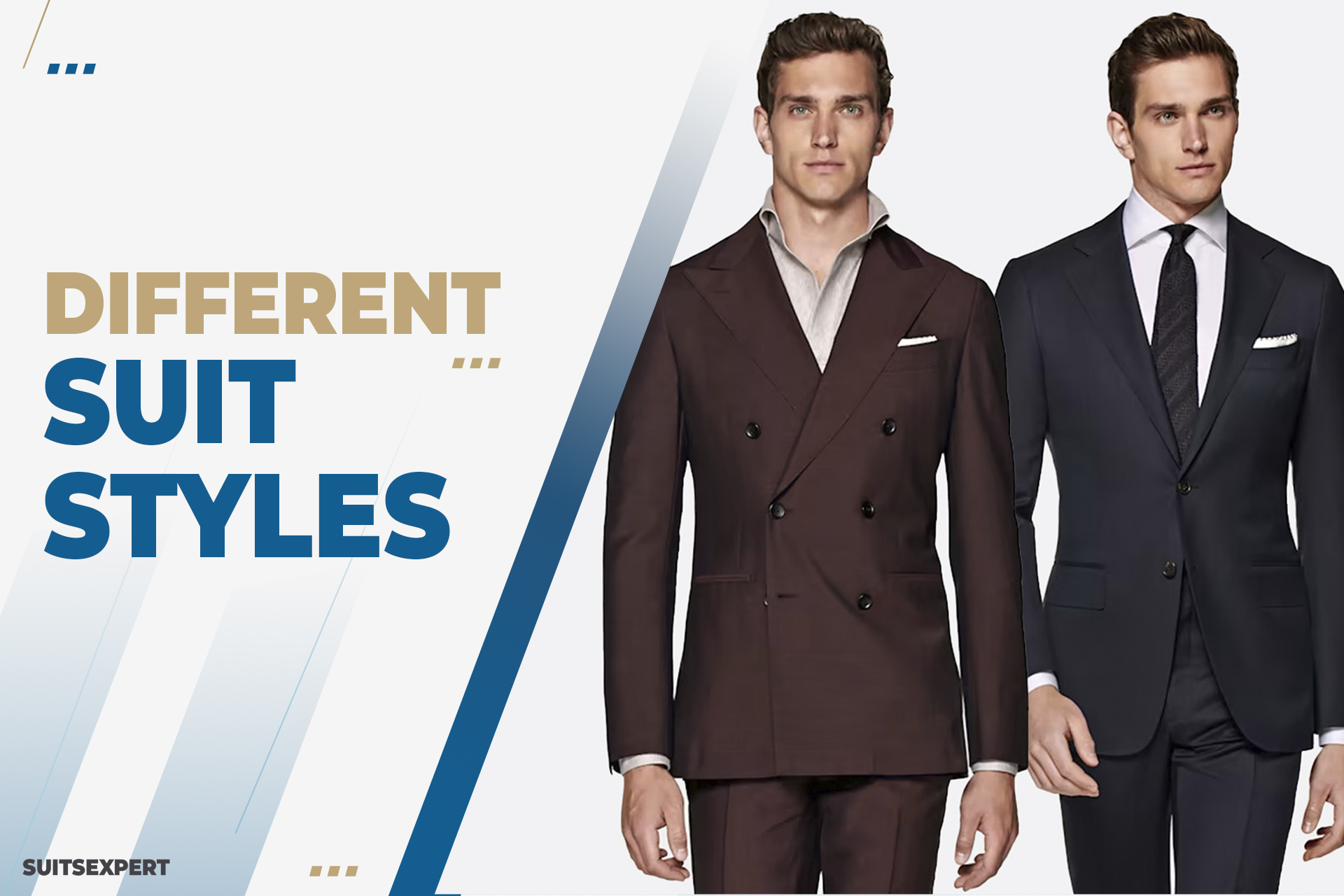 Men's Suit Styles: Types and Differences - Suits Expert