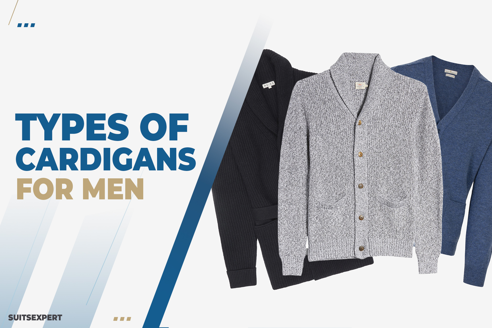 8 Different Types of Cardigans for Men - Suits Expert