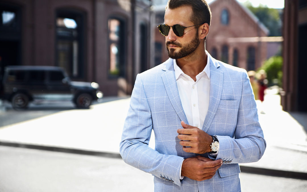 different ways to wear a suit without a tie