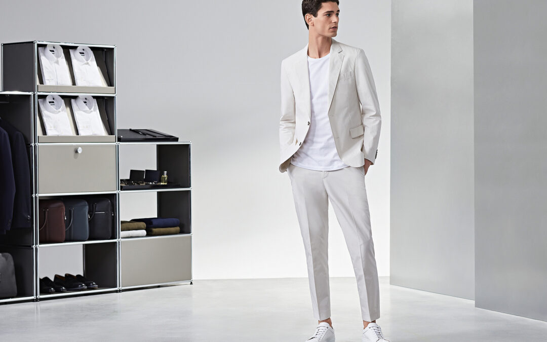 How to Wear Suits with Sneakers