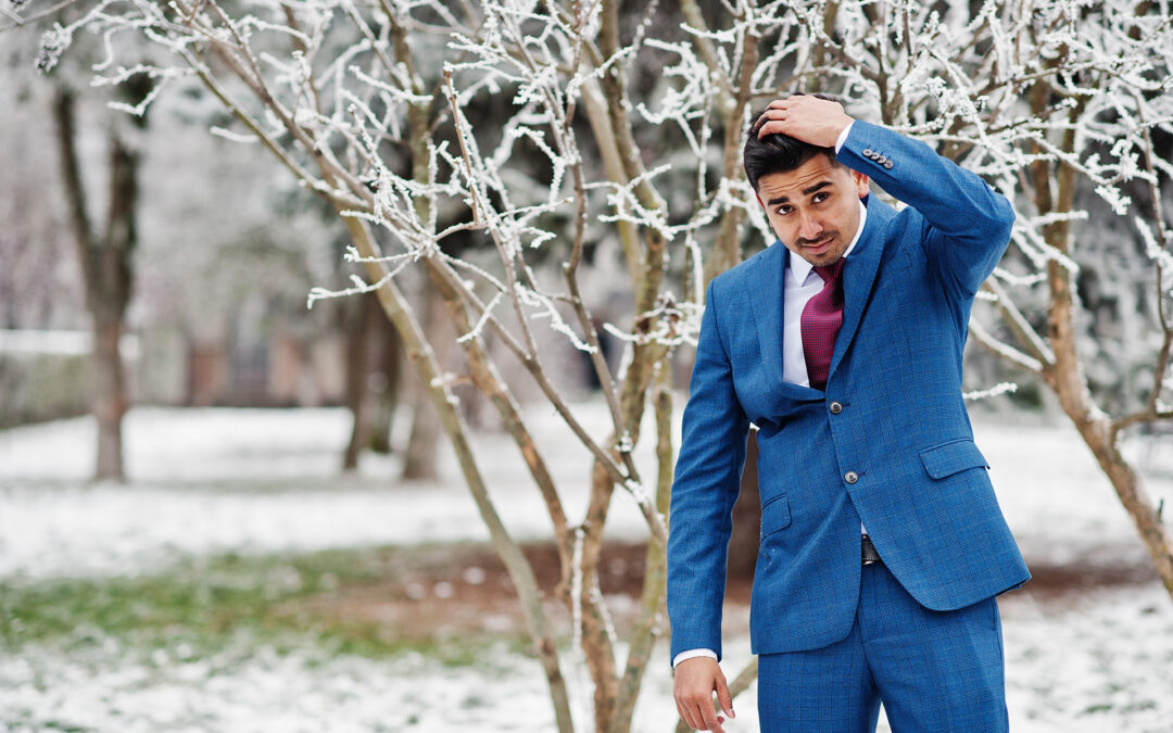 Different ways to wear winter suits for men