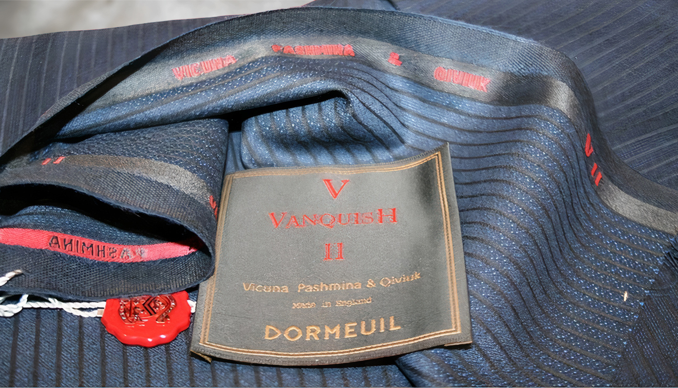 Dormeuil Vanquish II cloth expensive suit fabric