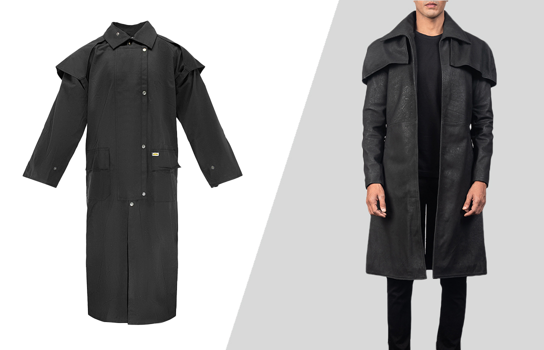 Duster coat style for men