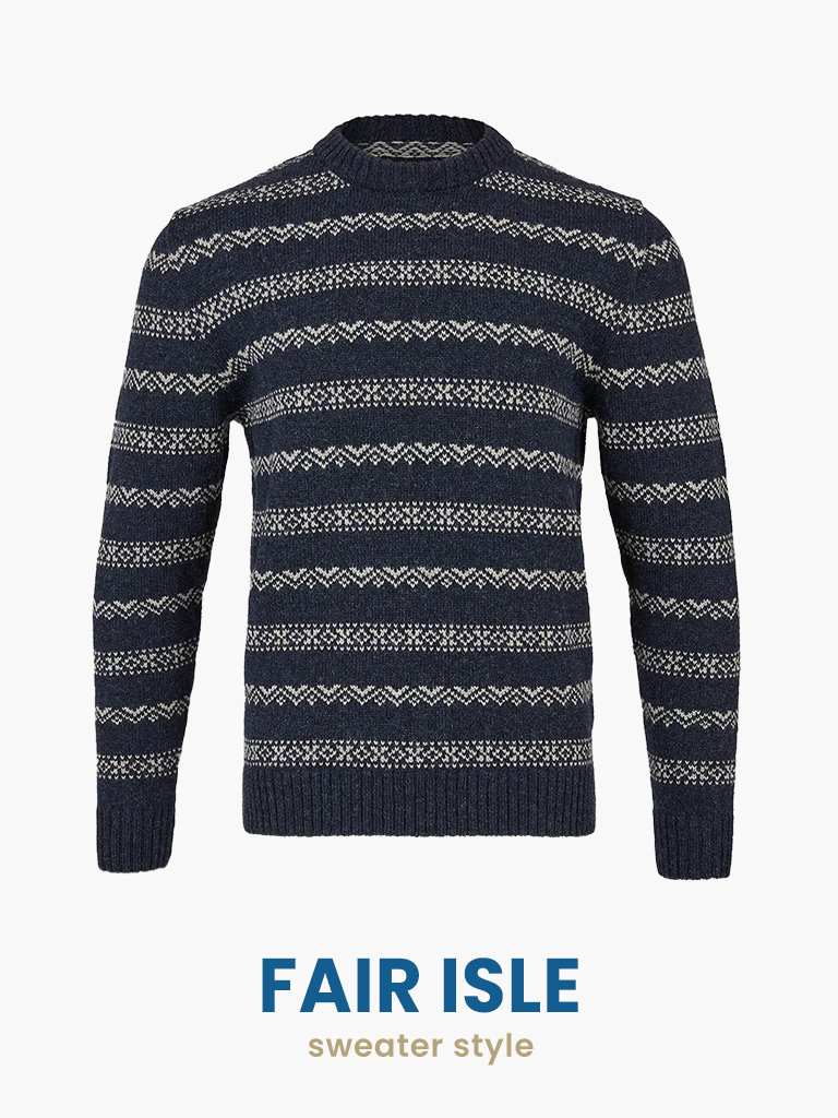 Fair Isle sweater pattern