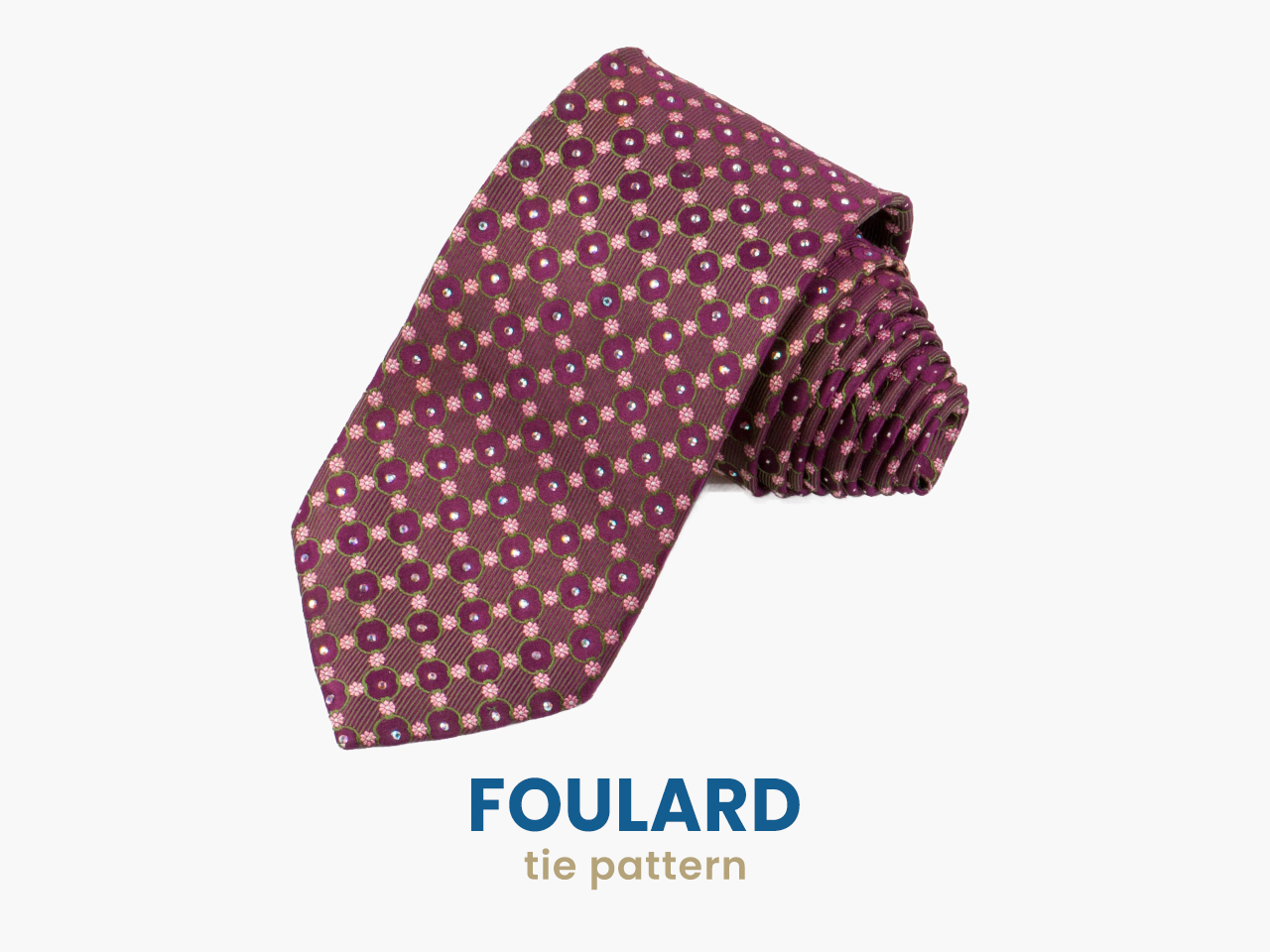 foulard tie pattern