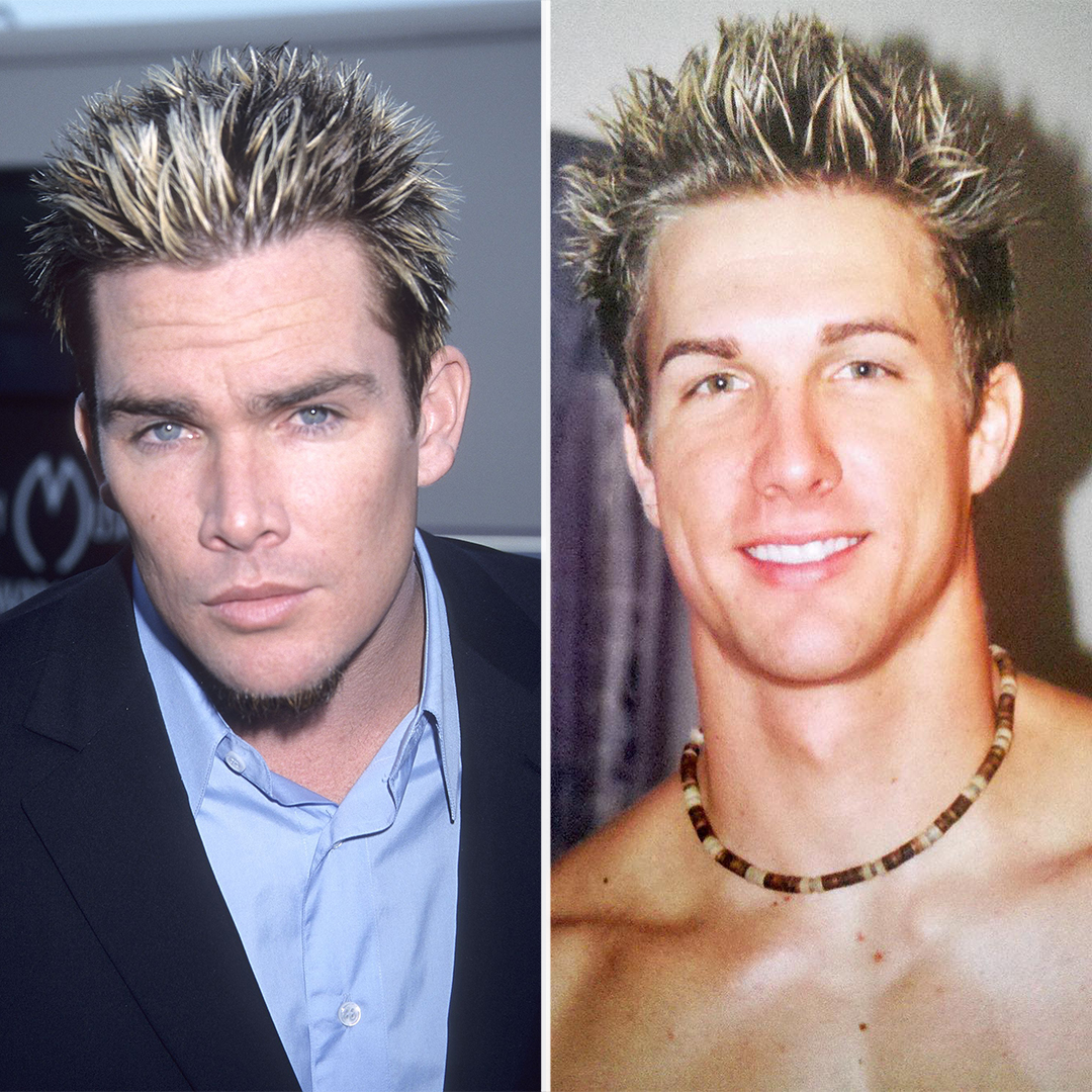 frosted tips hairstyle in the 90s