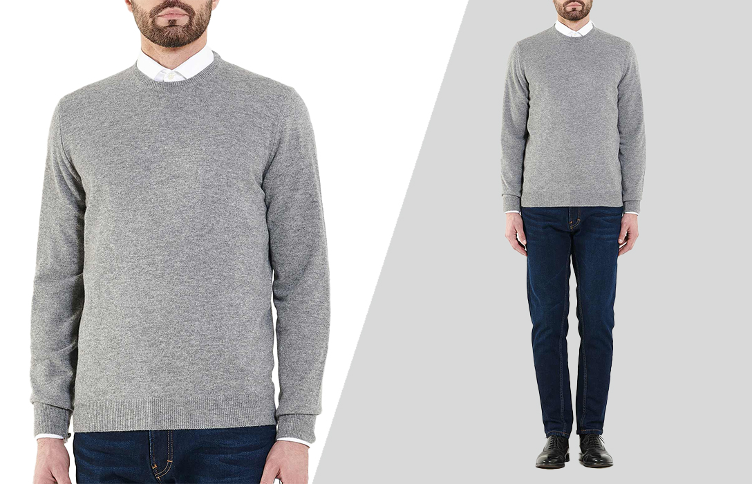 Should shirt collars be tucked into a sweater or sticking out? - Quora