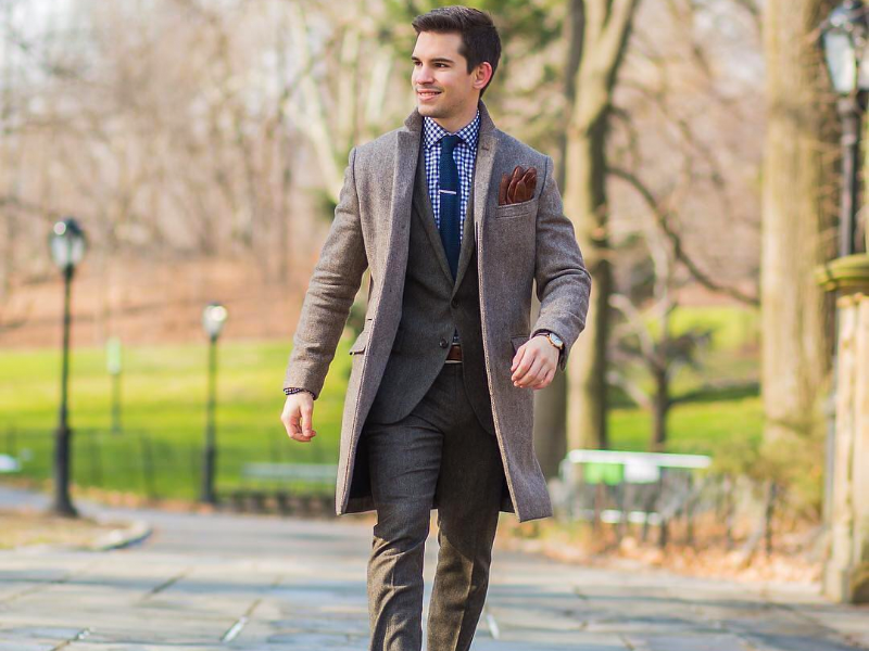 Wear A Dress Coat Over Suit, How To Wear Trench Coat With Suit Jacket
