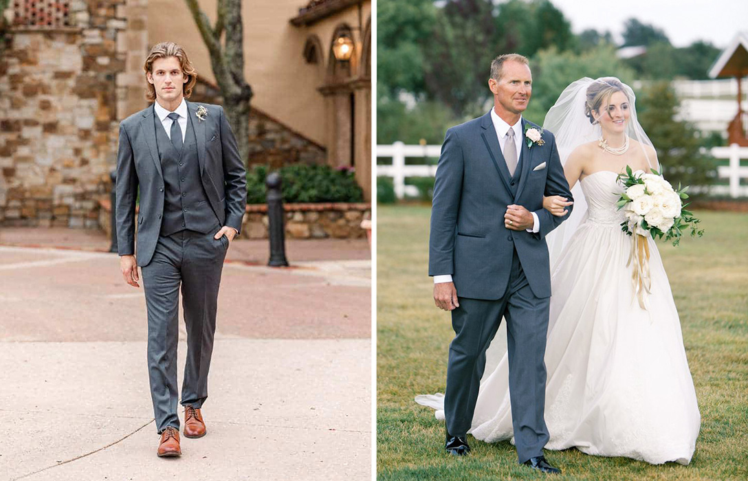 groom vs. father of the bride: matching attire and formality