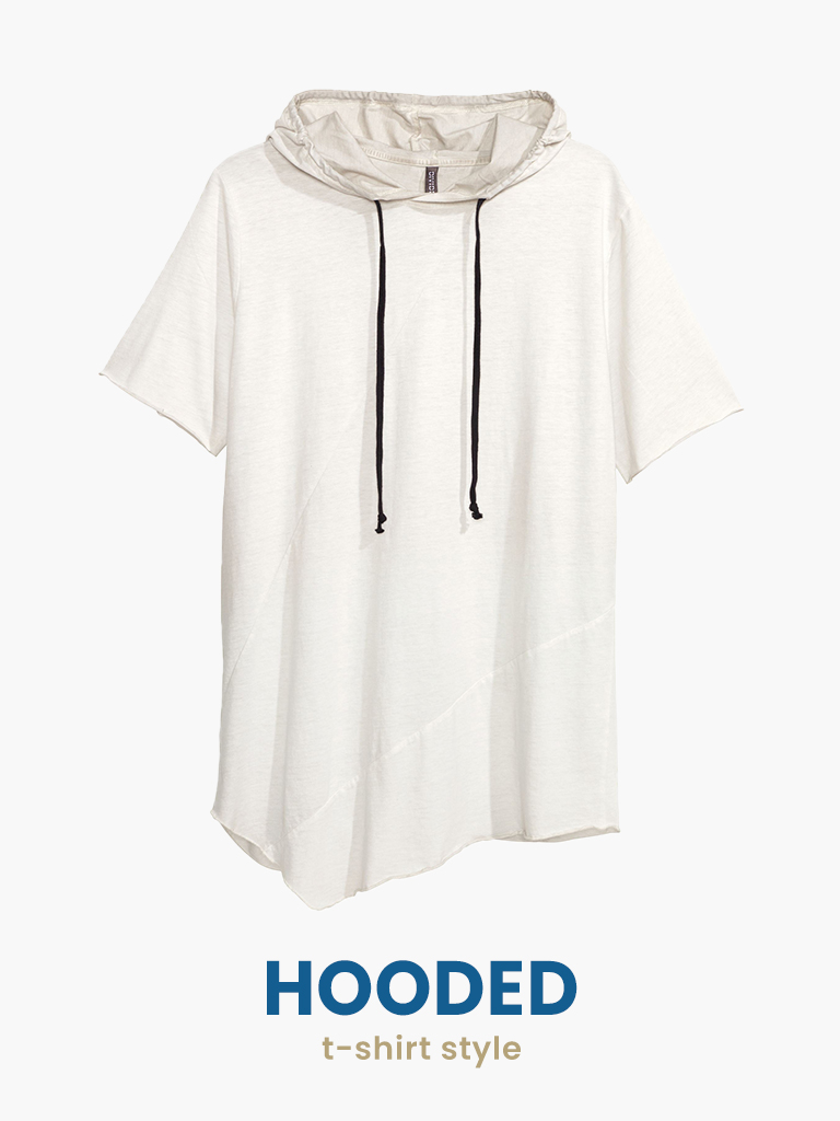 hooded T-shirt