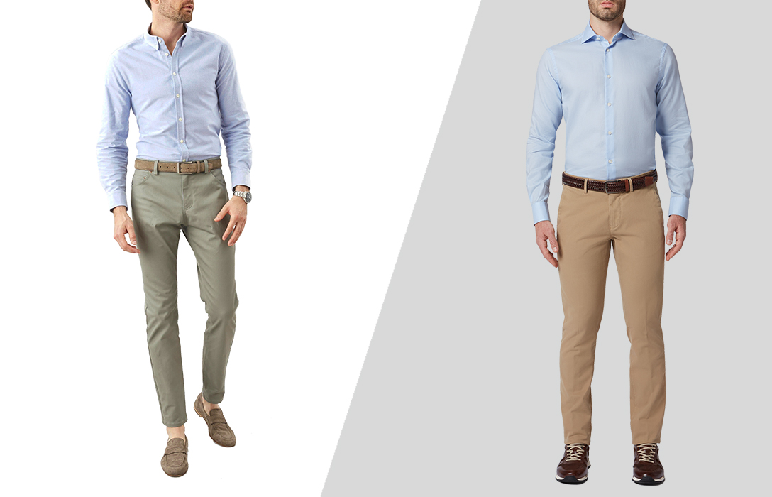 Blue Dress Shirt Outfits Color Combinations For Men | eduaspirant.com