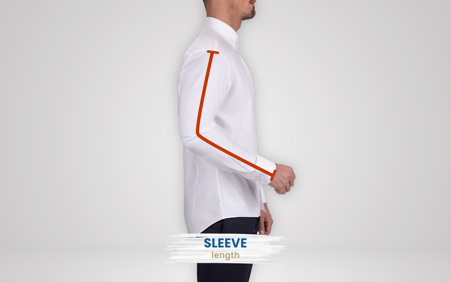 how to measure sleeve length