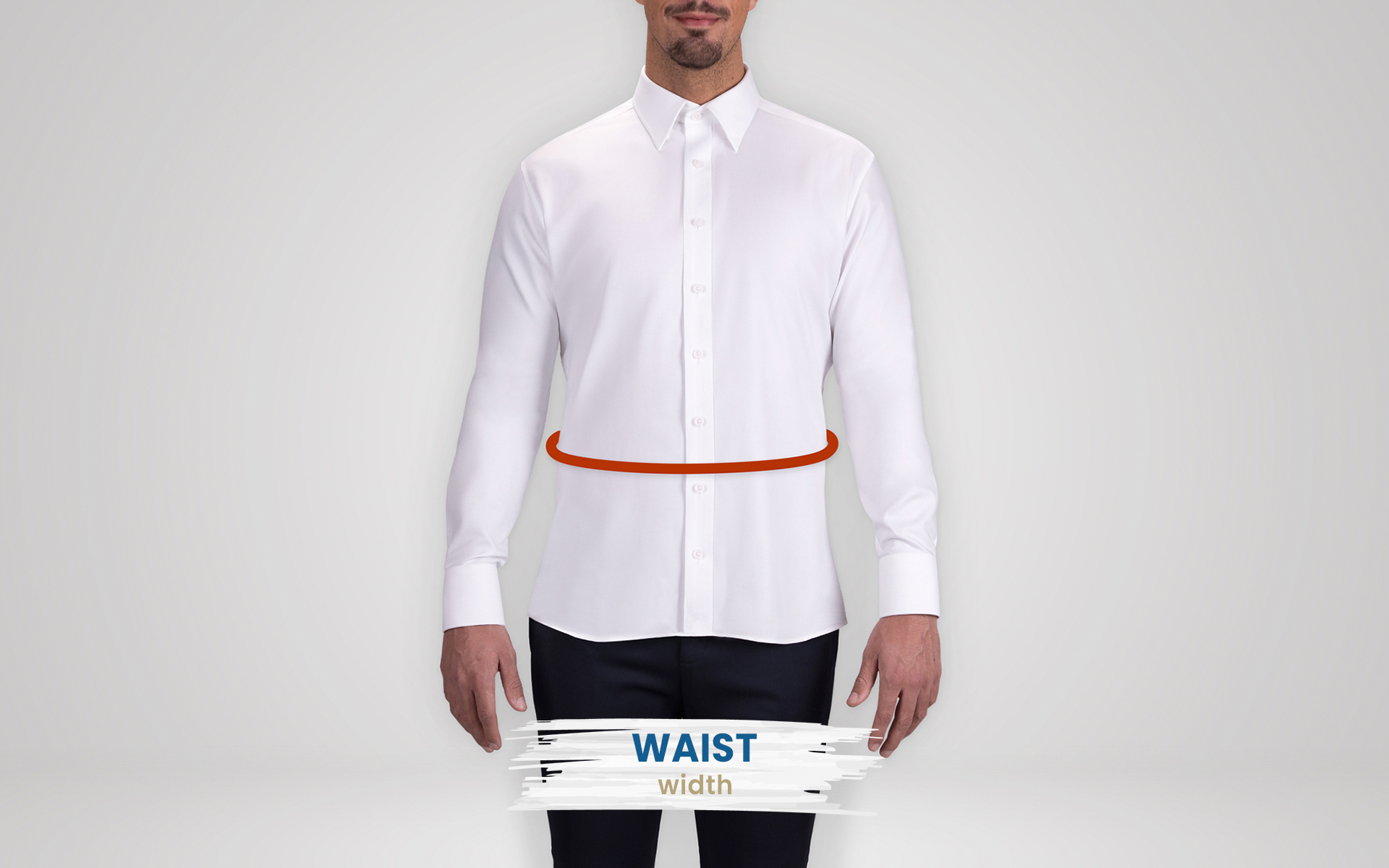 how to measure waist