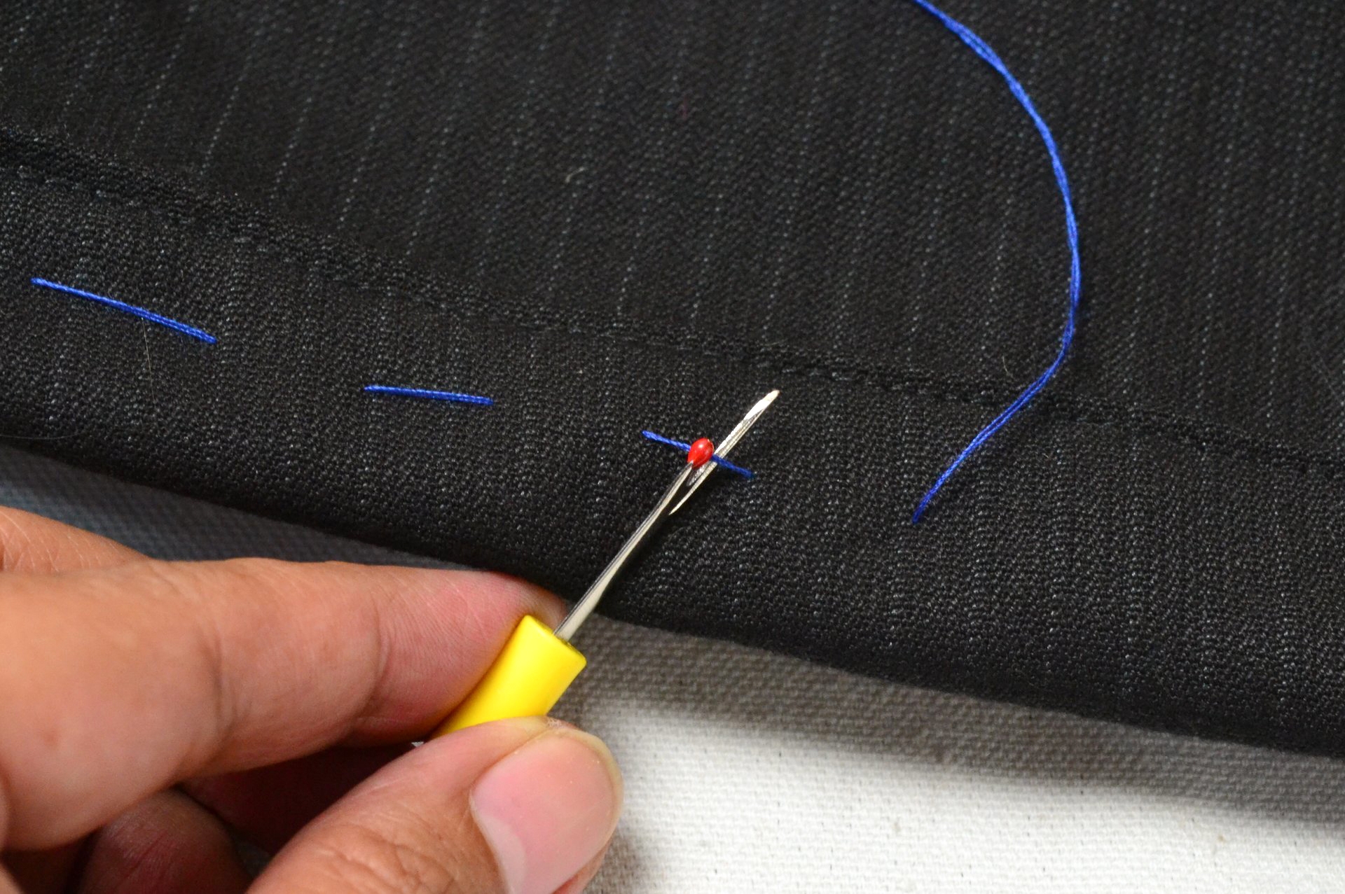 how to remove temporary stitches