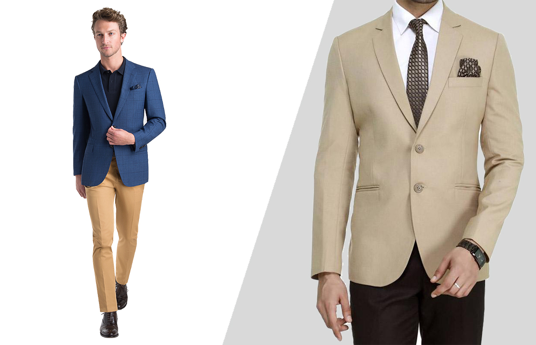 how to separate khaki suit jacket and pants