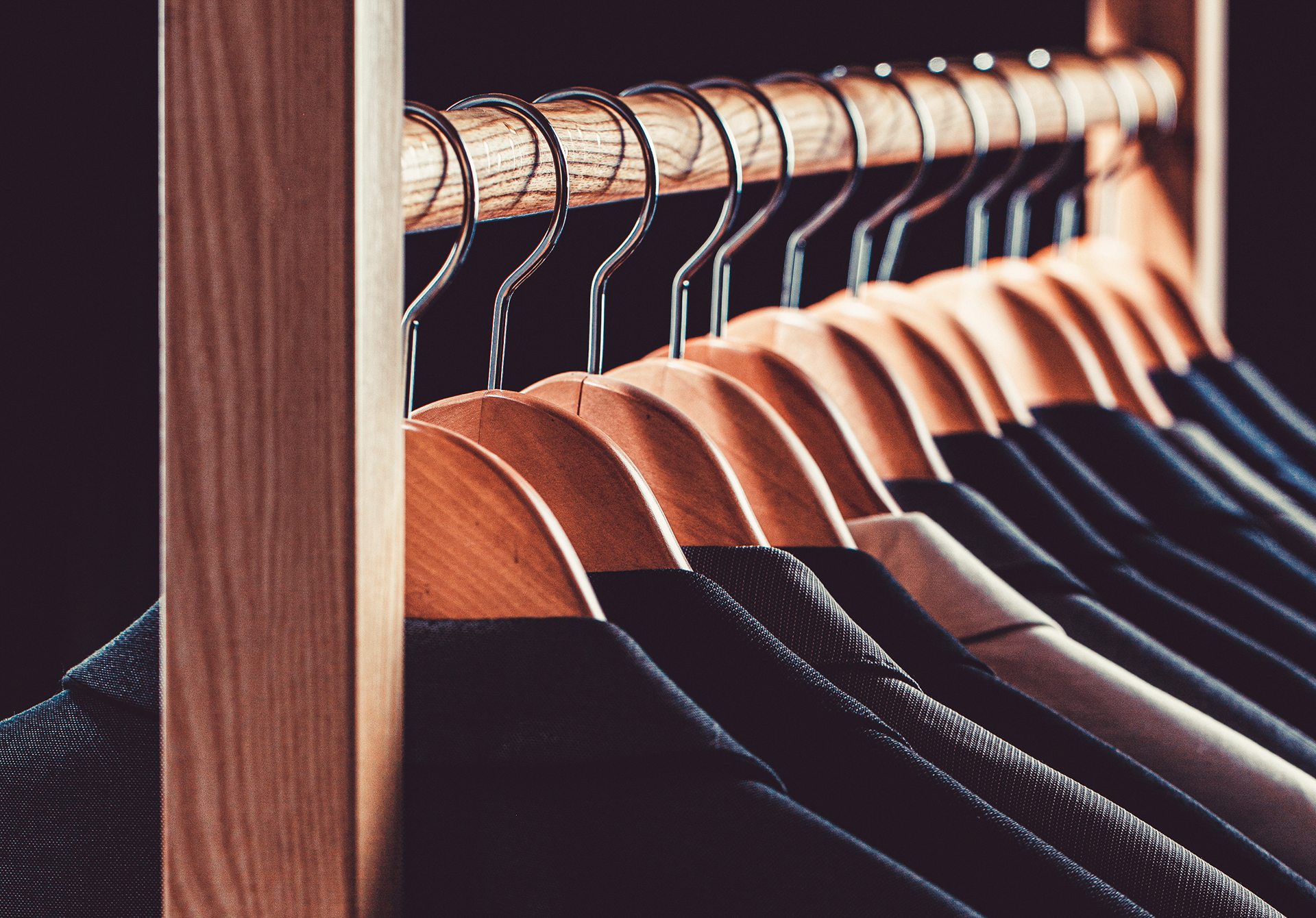The clothes you're hanging instead of folding that is reducing their  lifespan