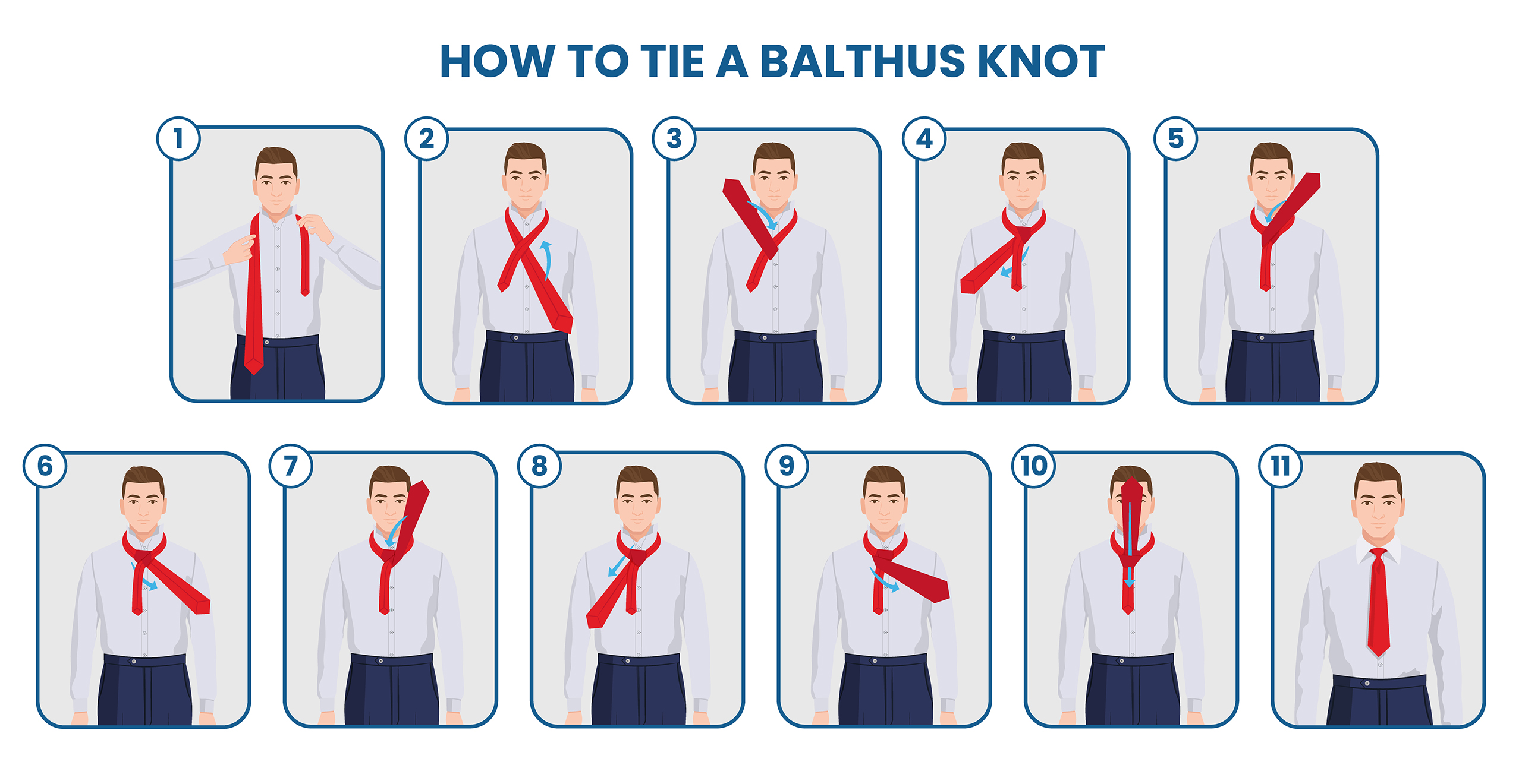 how to tie Balthus knot