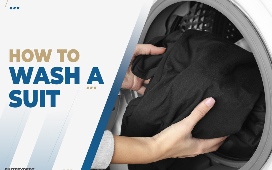 how to wash a suit
