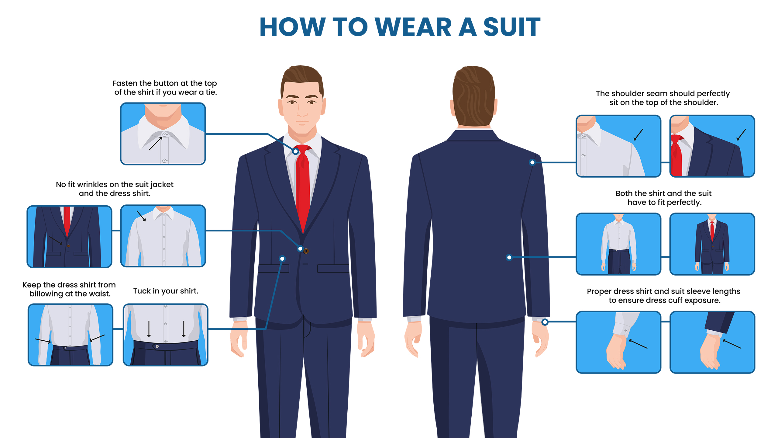 How to Wear a Suit: Fit, Colors & Accessories - Suits Expert