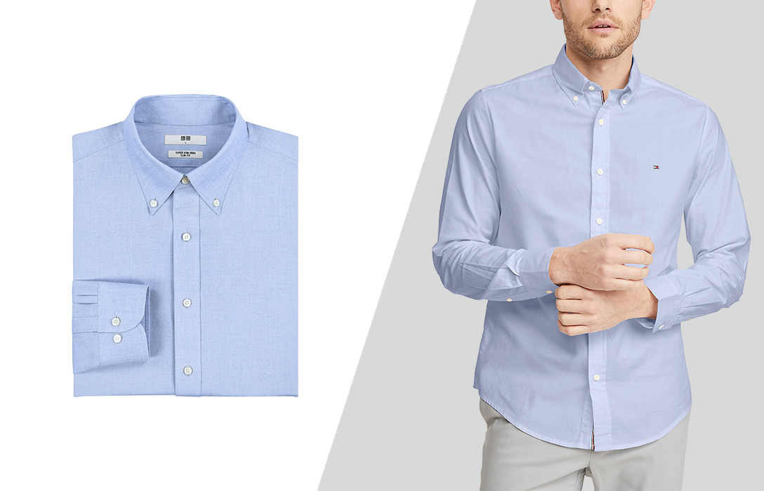 what is and how to wear a button-down dress shirt