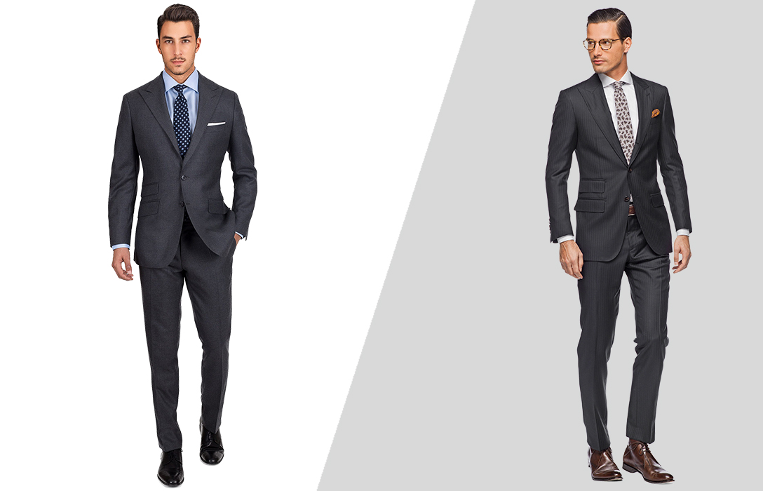how to wear charcoal grey suits for semi-formal events