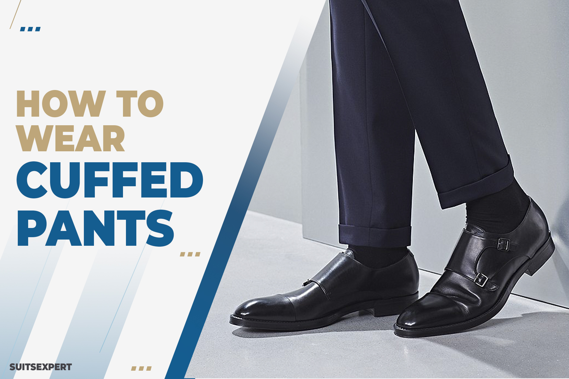 Cuffed pants business casual deals