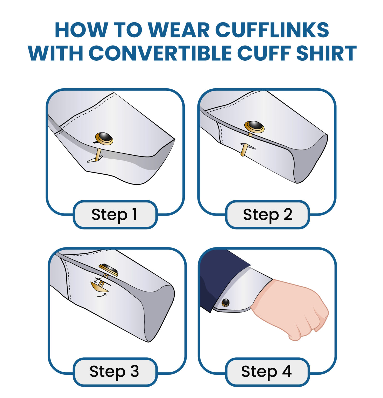 How to Wear Cufflinks with a Shirt and Suit Suits Expert
